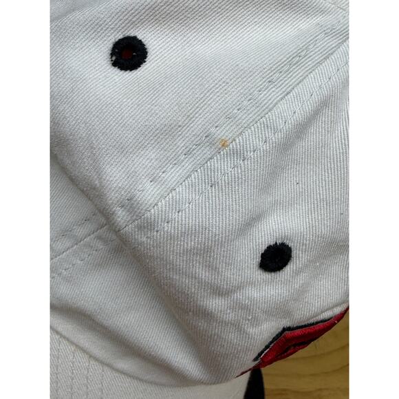 Texas Tech Red Raiders NCAA 47 Brand Adjustable Hat White Red Black Bred GUC - Picture 7 of 12